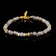 Handmade Labradorite Beaded Bracelet for Women in Brass with 22k Gold Plating